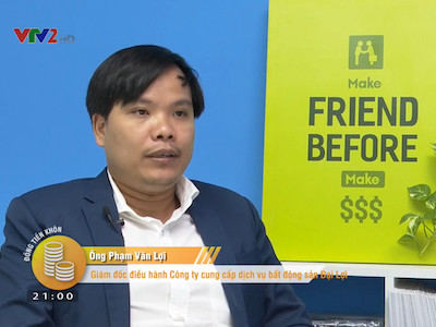 Mr. Pham Van Loi (Chairman) applies technology to office leasing